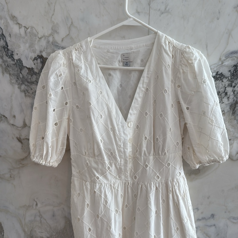 a new day White Long Sleeve Dress - Picture 3 of 4